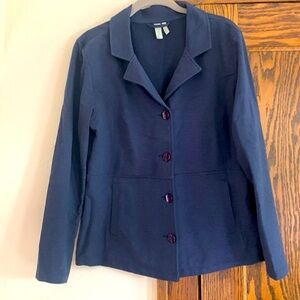 Sahalie button up sweatshirt coat